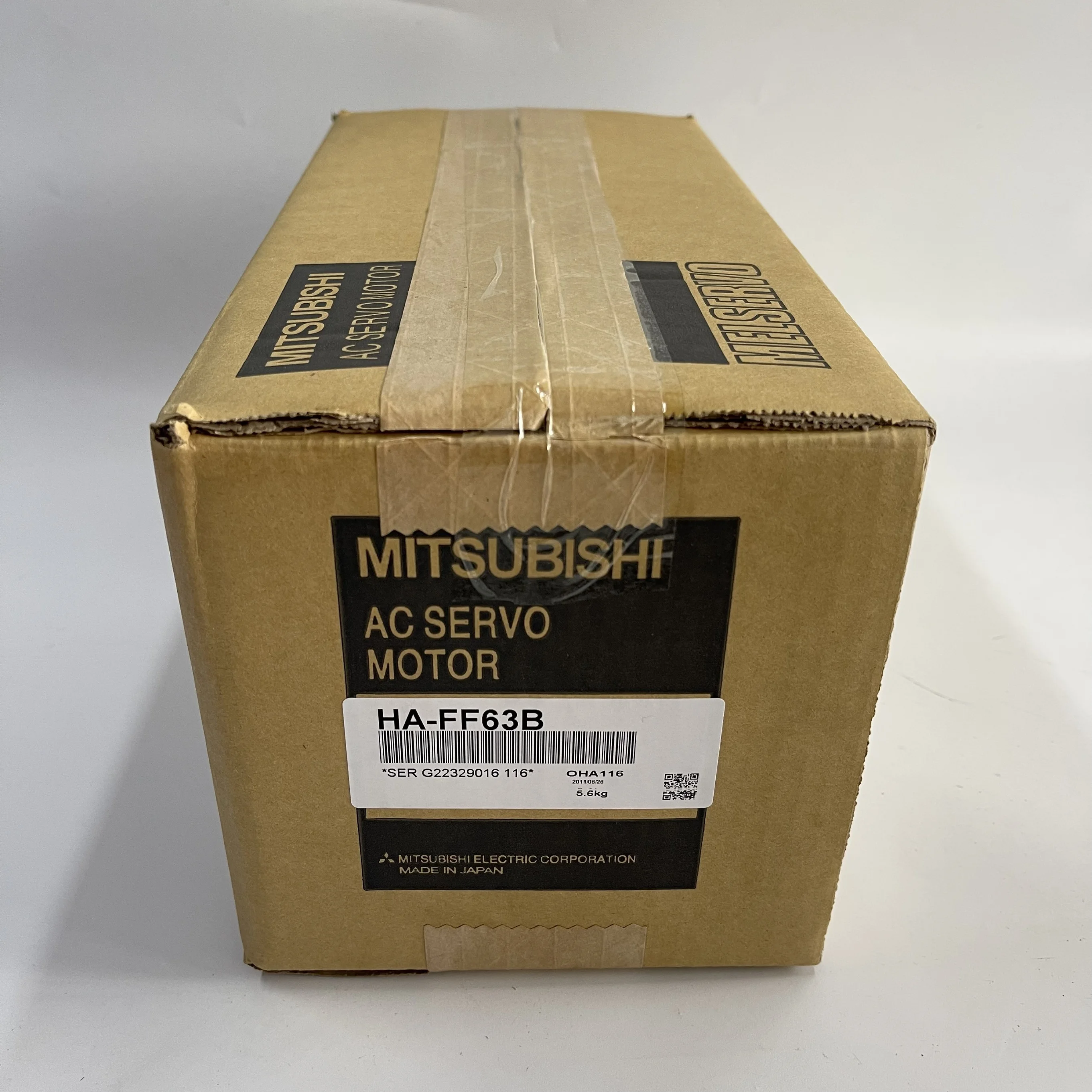 Mitsubishi AC Servo Motor HA-FF63B