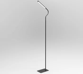 Popular Gooseneck Electric Dimmable Touch Switch 8W LED Standing Floor Lamp with Two Color Temperature