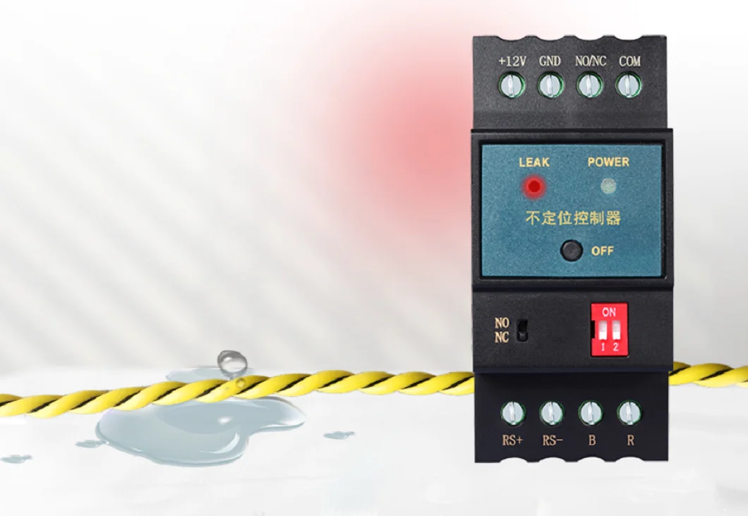 2 Wires Anti Static Water Leakage Sensing Cable Monitoring System