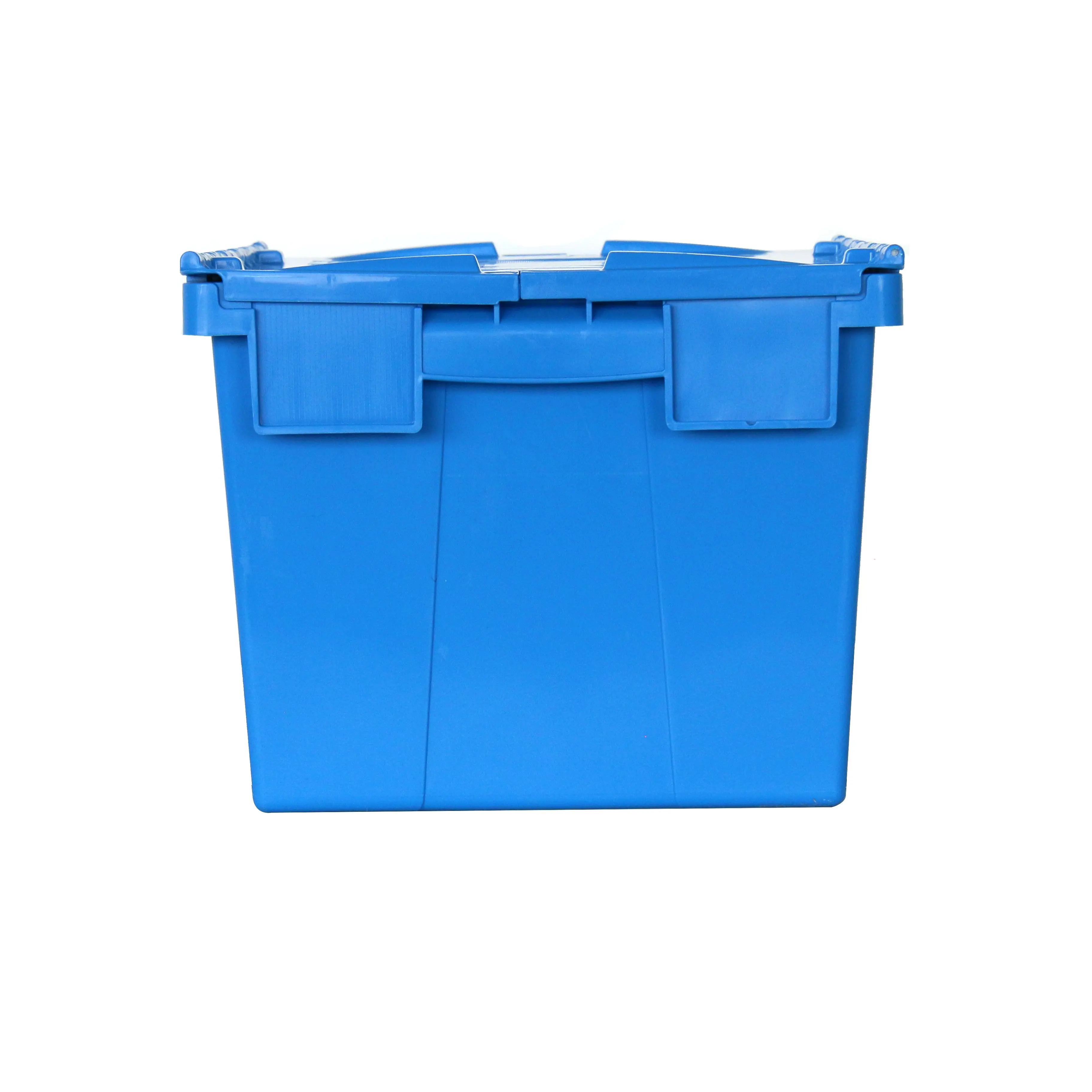 Stack and Nest PP Plastic Handling Crate Transportable Storage Box for Egg Tomato Seafood Feature Stackable and Nestable