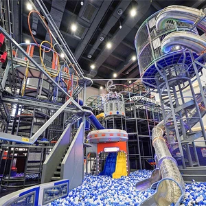 Zhongyi Amusement High Playland Indoor Playground Equipment Soft Entertainment Kids Play Center One-Stop Service