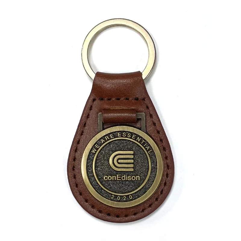 Wholesale High Quality Custom Leather Key Chain Gifts