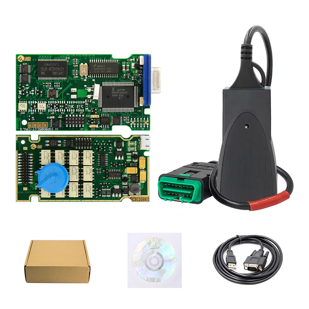 Original Pp2000 Lexia 3 Scanner Obd2 Eobd Scanner Fault Code Reader Scan Tool for Cars Obdii Diagnostic Interface for Peugeot