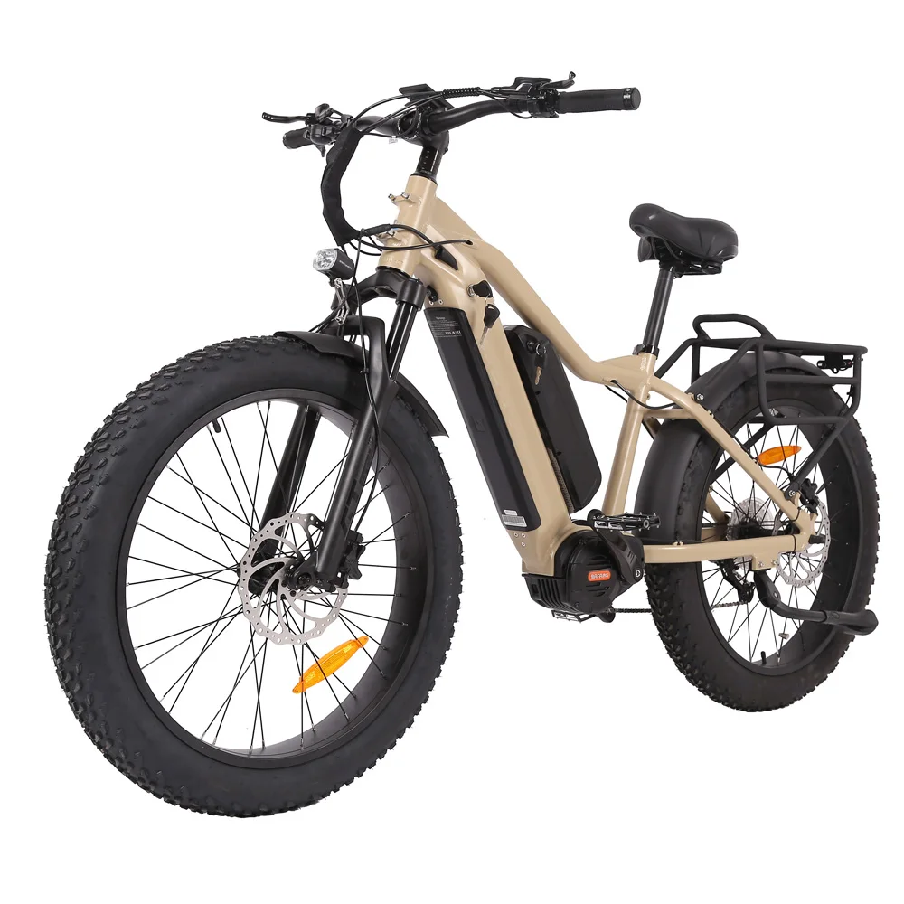 mid drive fat tire bike