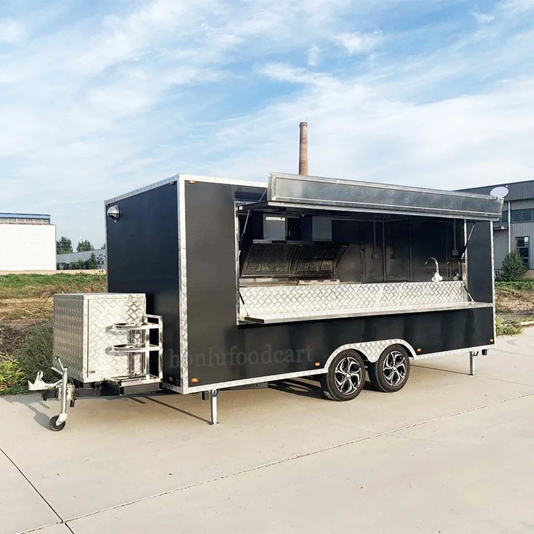 Full Kitchen Used Food Trailers for Sale by Owner With CE Truck Mobile