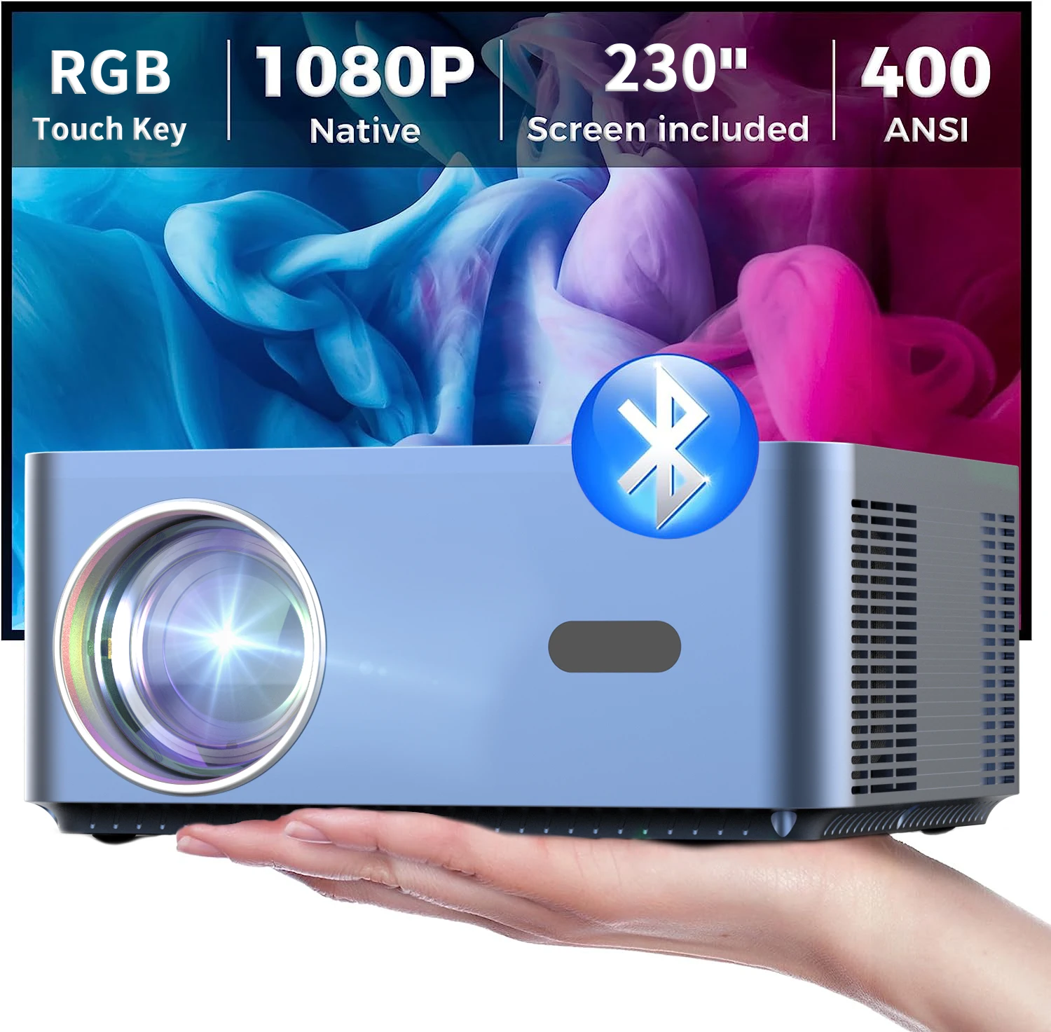 New Design Transjee A45 Remote Control Meeting Projectors Outdoor Projectors