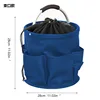 Multifunctional basket with aluminum handle [navy blue]
