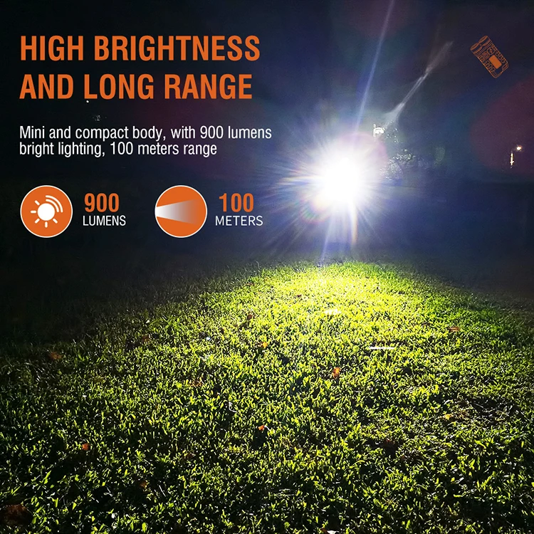 brightest rechargeable handheld flashlight Super Bright 2400000 Lumens Rechargeable Tactical LED Flashlight - 5 Modes