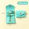 ไมโครไฟเบอร์หนาพิเศษ สีฟ้าทิฟฟานี่