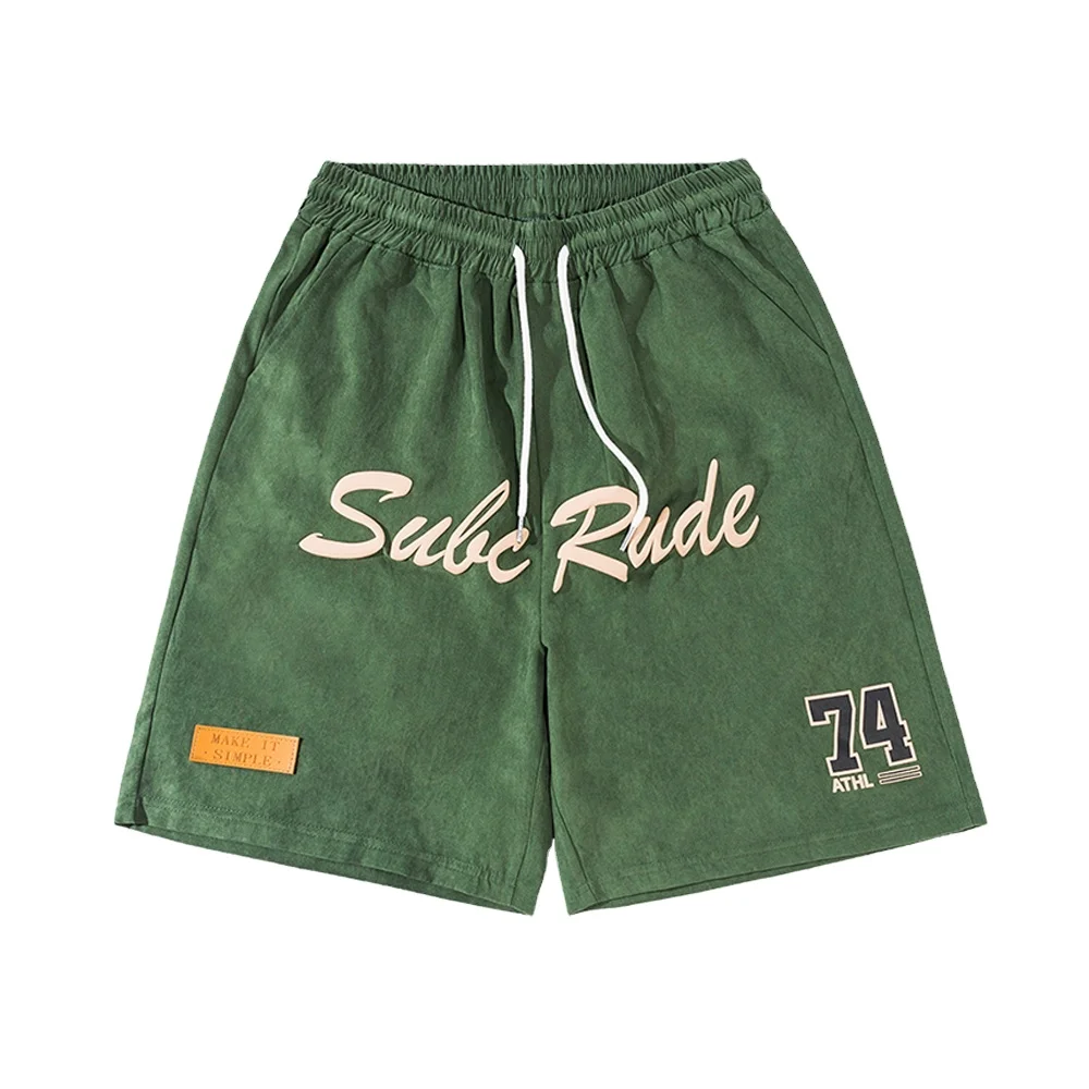 Mens Wide Leg Shorts - Stylish & Functional Hip Hop Puffs