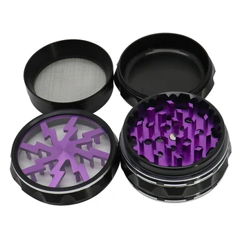 Easy to Use Superior 2.5 inch Aluminium Different Color Available Herb Grinder