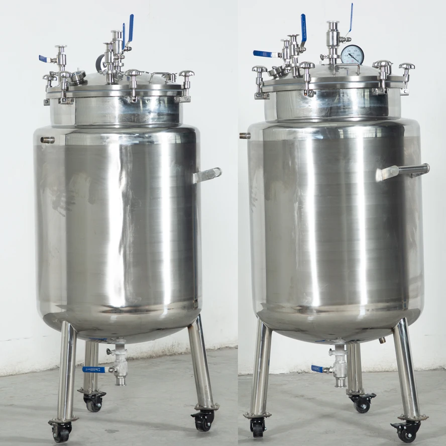 100L - 1000L 파일럿 리플럭스 반응기 교반식 스테인리스 방폭 재킷 반응기