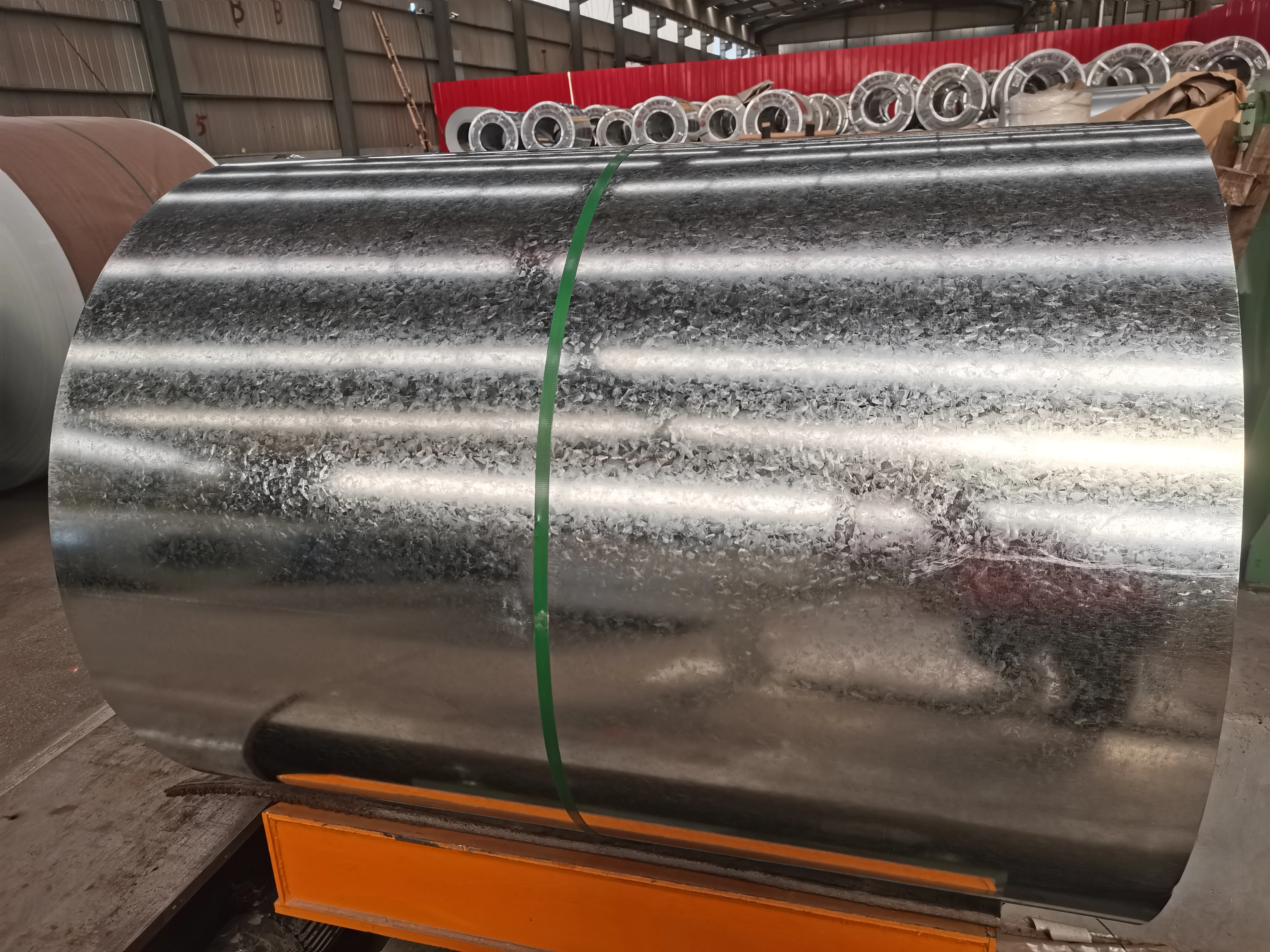 32 Gauge Second Choice mm Galvanized Iron Steel Coil Sheets Gi  Corrugated Profile Coil 80 Gsm Max 500kg a Coil