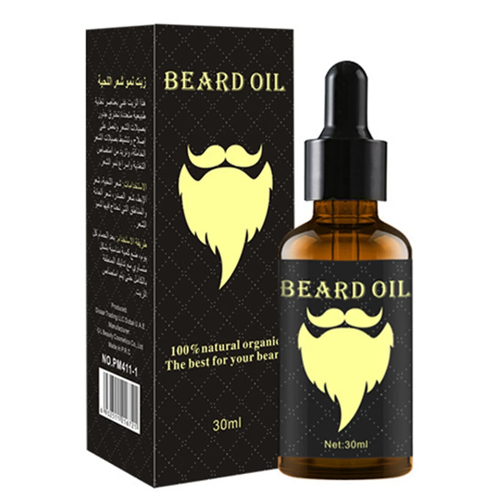 OEM Custom Logo Top Grade Natural Organic Mens Beard Oil