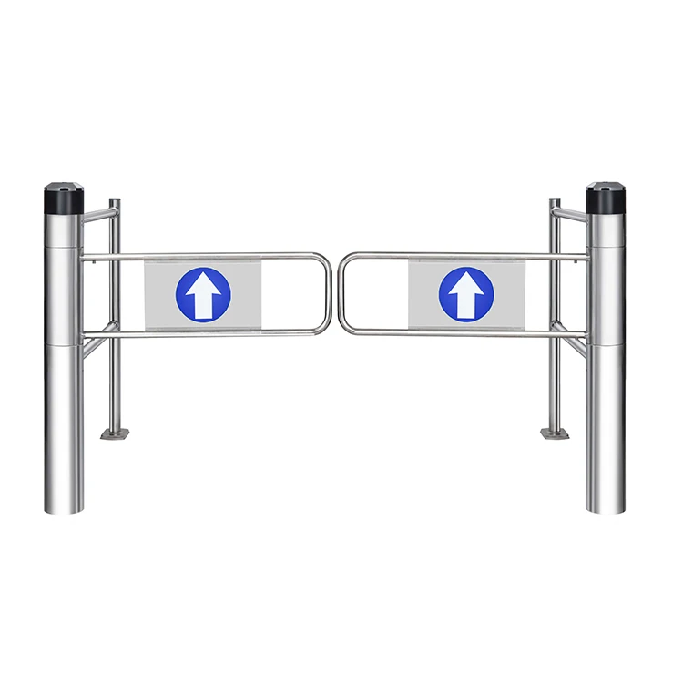 Automatic Entrance Gate Barrier Swing Supermarket Entrance Barrier Gate