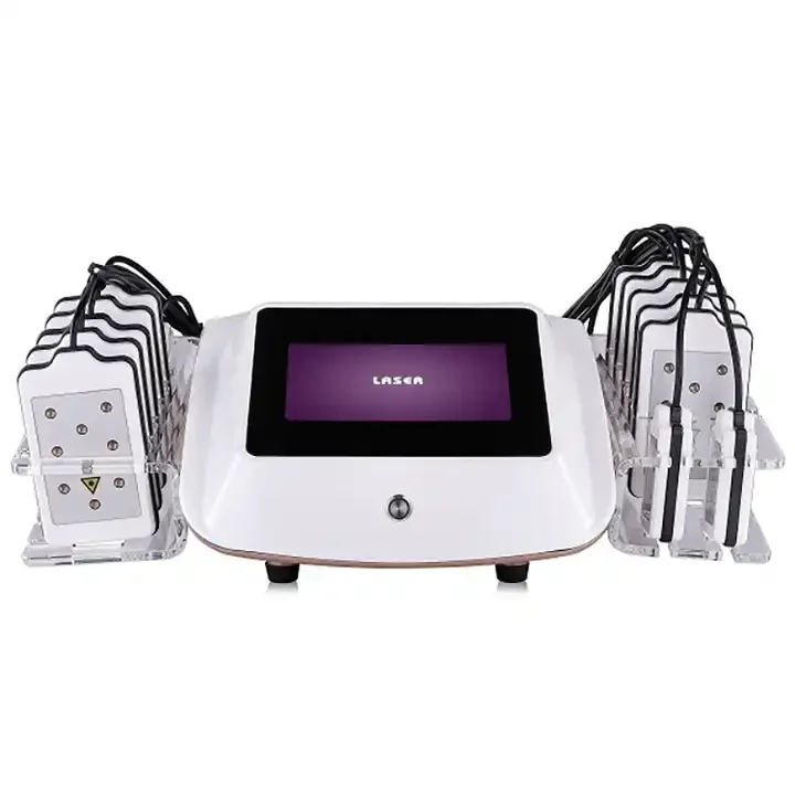 Portable Lipolaser Weight Loss 14 Laser Plates Lipo Laser Slimming Machine for Home & Salon