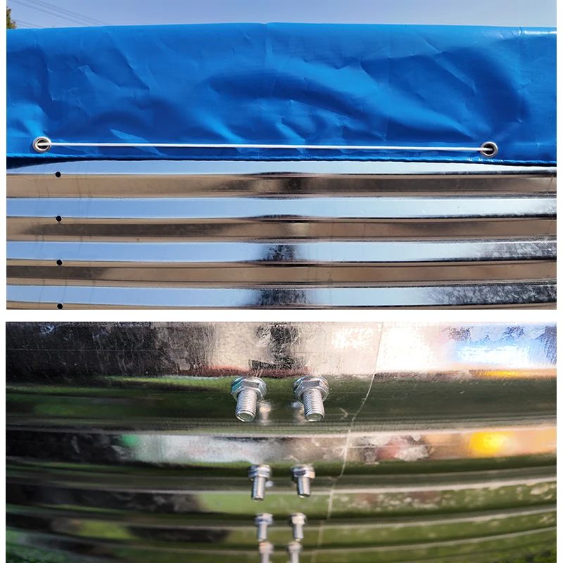 Prefabricated Corrugated Water Tank for Collect Rainwater to Prevent Drought Dripping Irrigation System