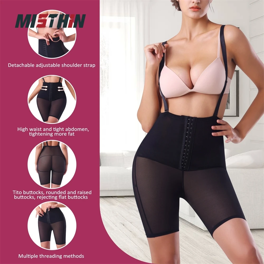 Seamless Women Shoulder Strap Shaping Underwear Body Butt Lifter Corset Panties Tummy Control Shaper Waist Trainer Shapewear factory
