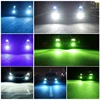 น้ำแข็งสีฟ้าสีเหลือง