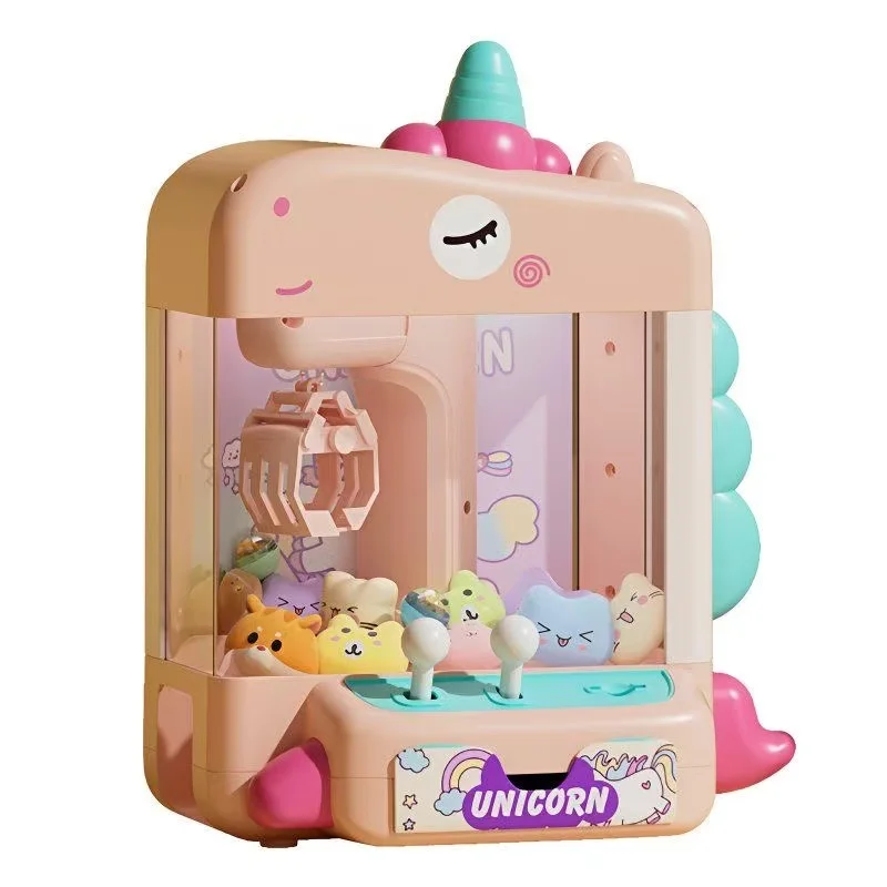 Mini Vending Machine Girls Unicorn Toys Claw Machine