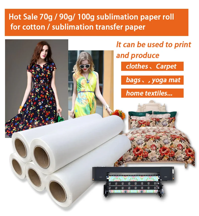 Inkjet Printable Ironon Printable Heat Fabric Transfer Paper For White