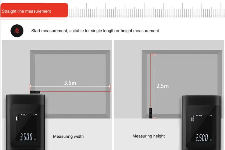 product usb charging mini intelligent multi function laser distance meter intelligent multi identifier-10