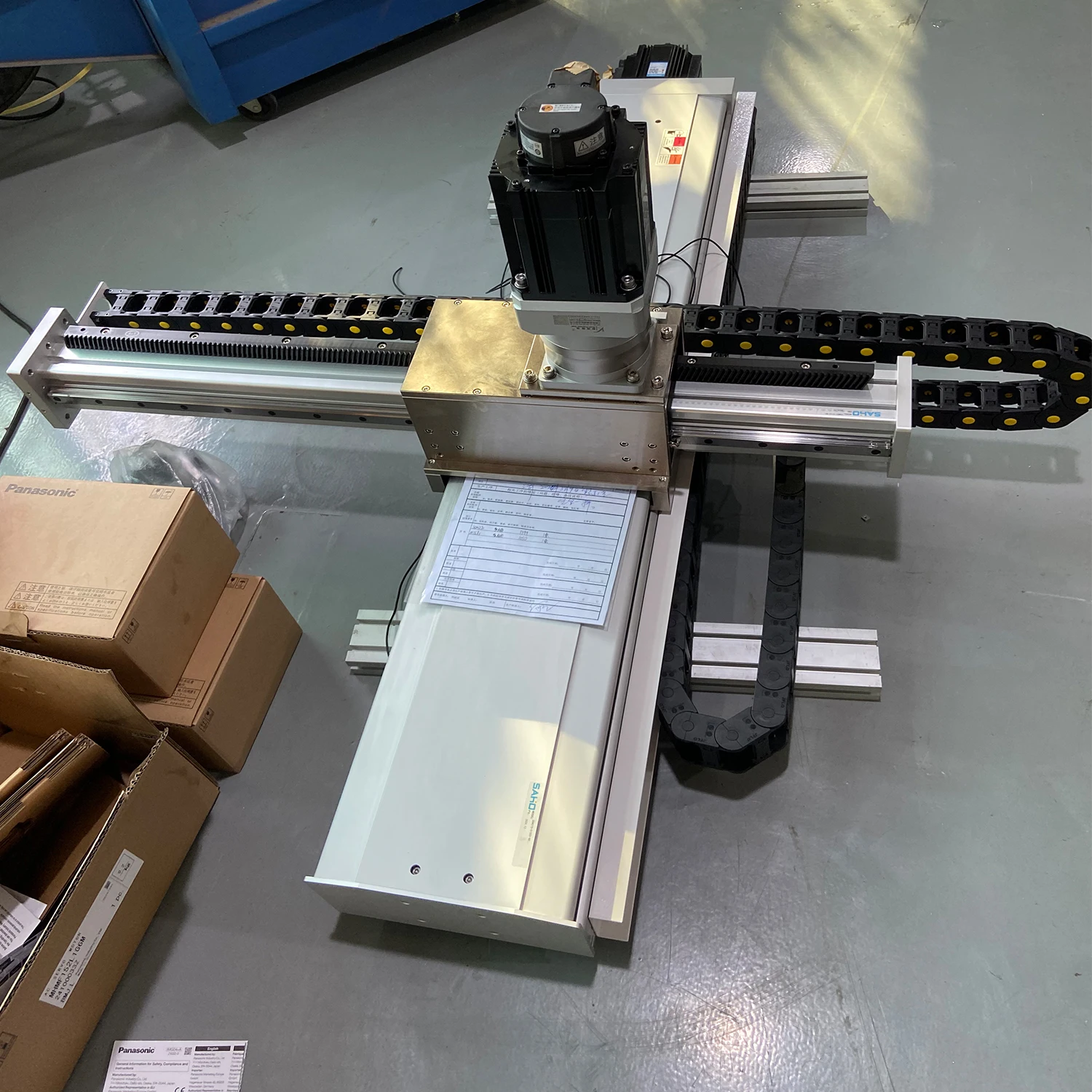 YZ Customizable Multi-Axis XYZ Gantry Robot Arm Motorized Table