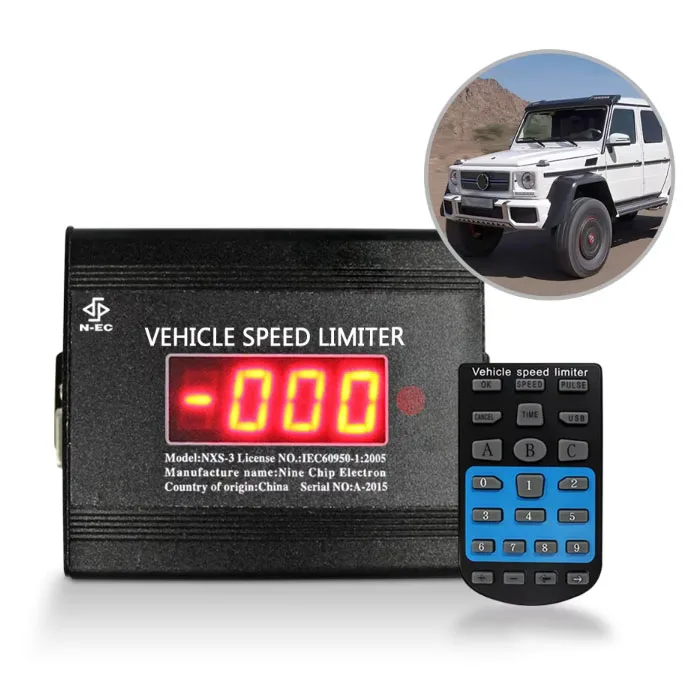 New Vehicle Speed Monitoring System Electronic Speed Limiter for Rwanda