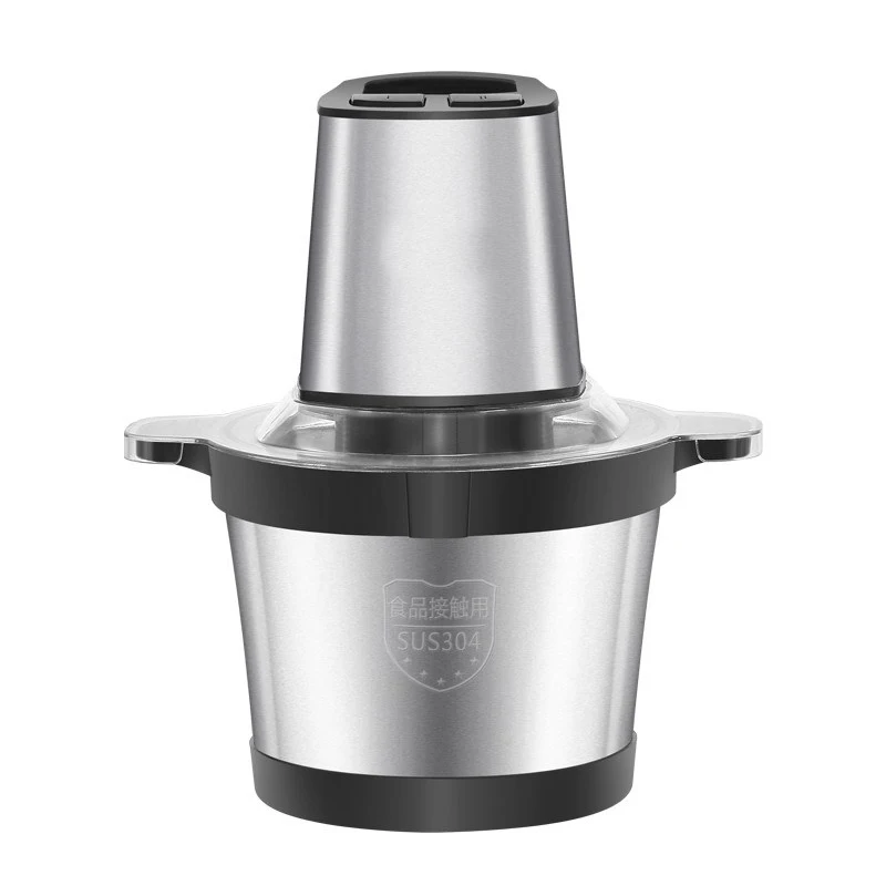 Silver Crest Household 3l Stainless Steel Electric Mincer Meat Grinder
