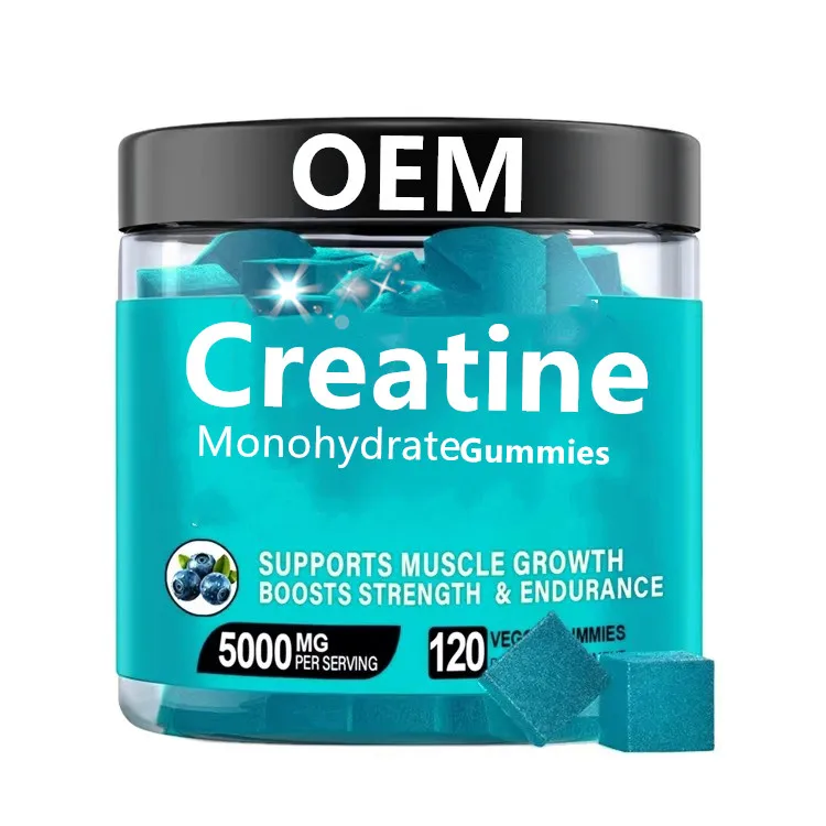 BOMING White Label Creatine Gummies Bear Energy Supplements Muscle Building Creatine Monohydrate Gummies for Wholesale
