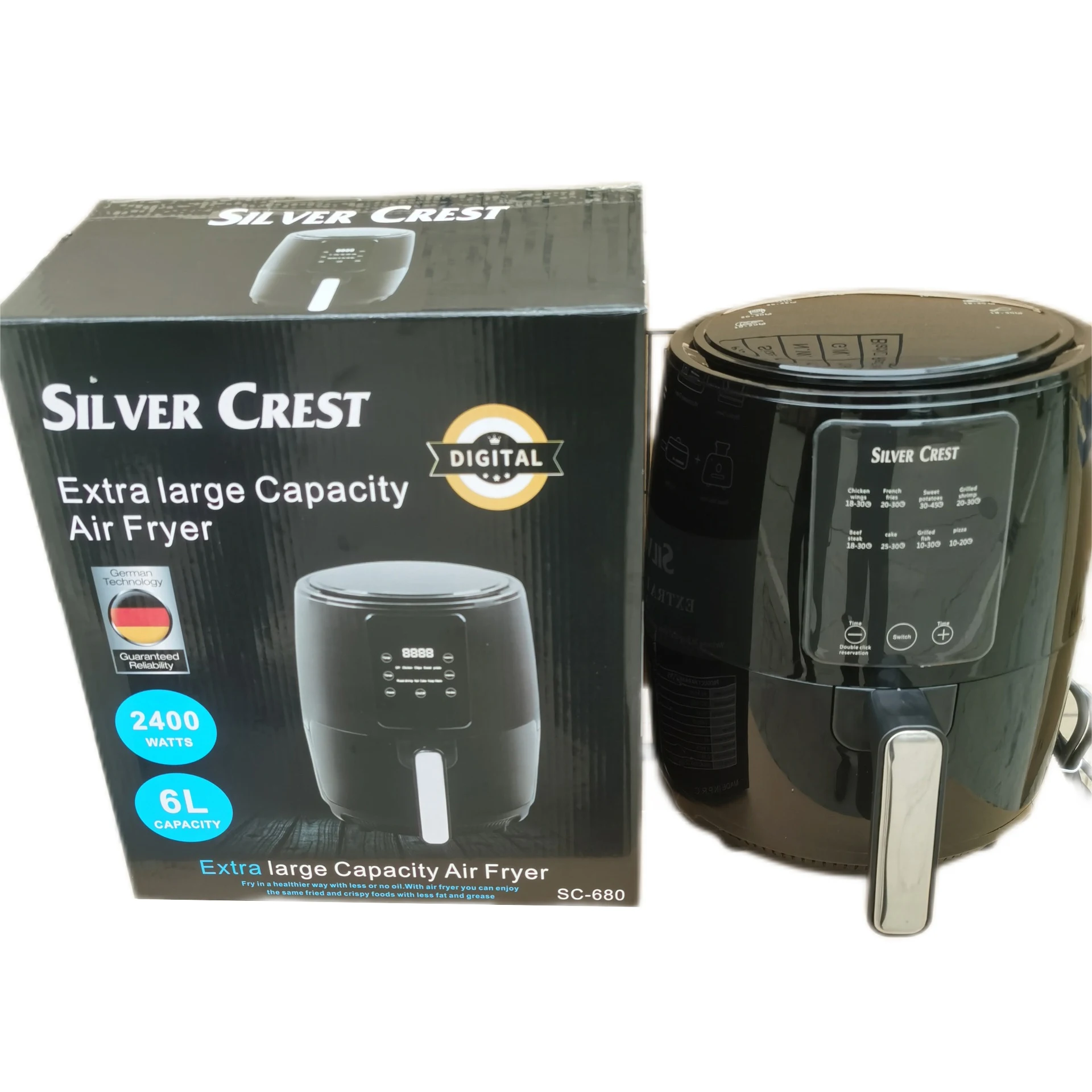 Silver Crest Air Fryer 6L