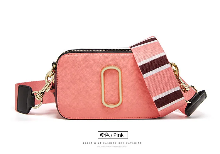 Fashion all-in-one one -shoulder cross-body wide shoulder strap camera bag multi-color optional spring and summer female bag