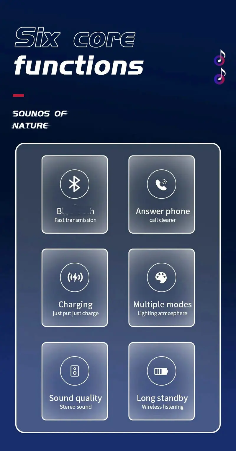 Multifunctional 15W Fast Wireless Charger Rgb Light G Shaped 5W 2 Type-c Fast Control Time Table Alarm Clock wireless BT Speaker