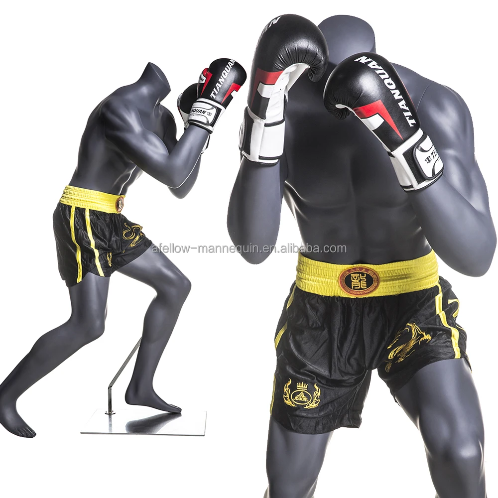 Headless Male Boxing Mannequin Big Muscle Man Manikin Muscle Manikin ...