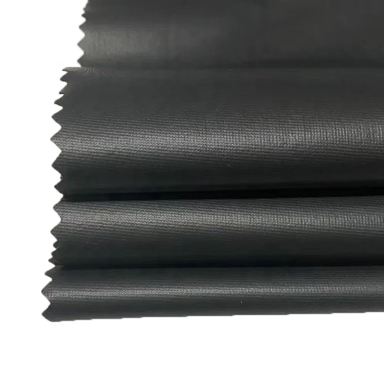Polyurethane Knitted Jersey Laminated Waterproof PU Coated 2 Layer 4 Way Stretch Fabric
