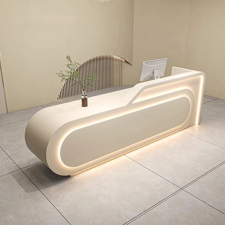 Luxury Reception Desk - Fashion Counter for Beauty Salon