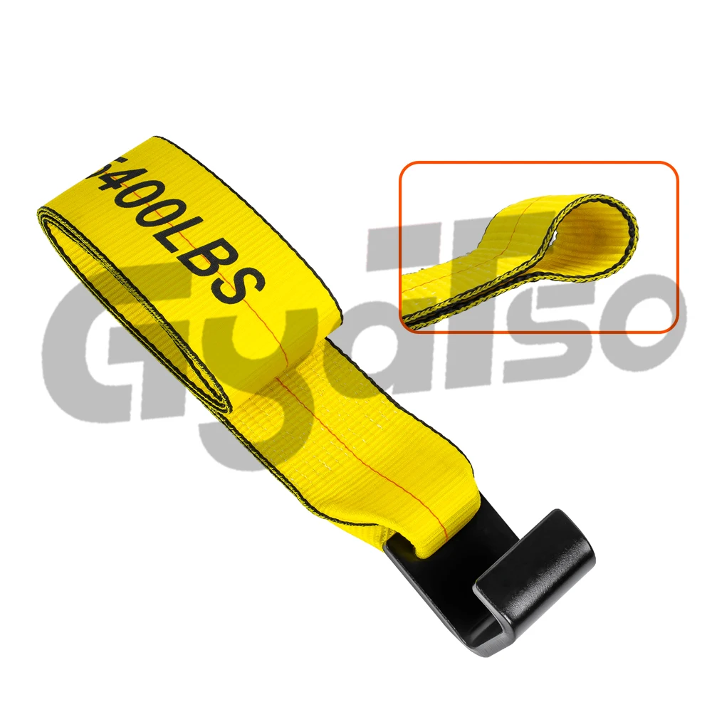 TORQUE 4 PCS Heavy Duty Ratchet Straps 2'' X 30' W/Flat Hook End, Breaking Strength 11000 Lbs (2 X TR3230