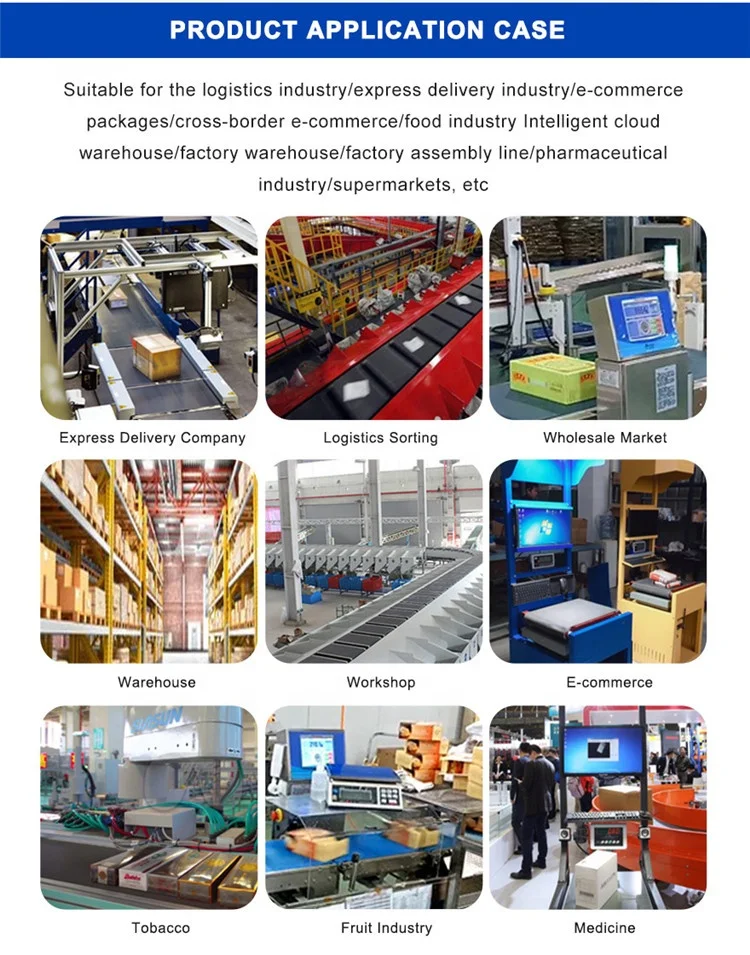 Warehouse Logistic Large Size Cubiscan Parcel Scanning Dimensioning Weighing Machine DWS System