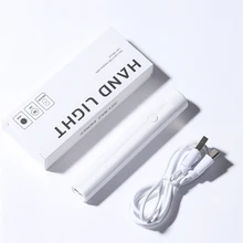 Morri Hot Sale MINI 3W UV LED Lamp Nail Dryer Portable USB Cable Semi Cured Gel Nail Sticker Mini Nail UV Lamp