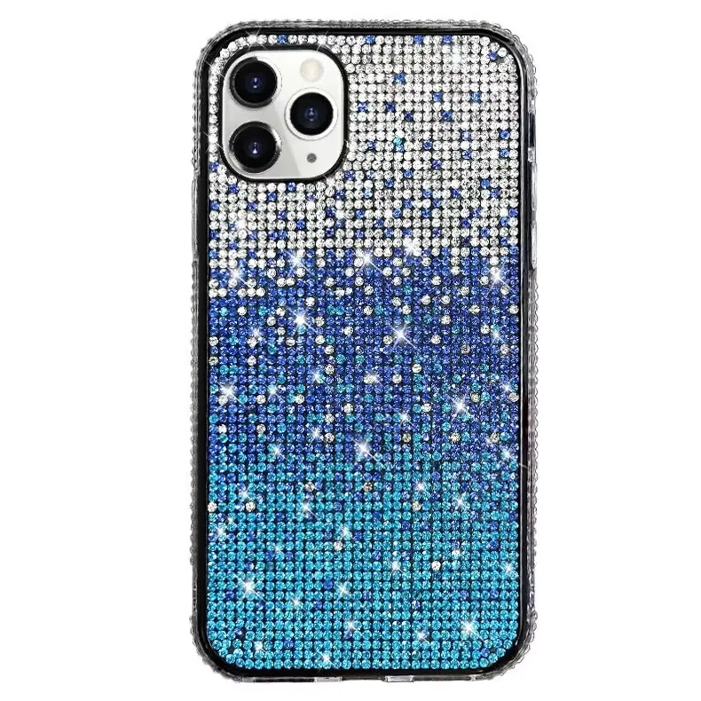 Diamond Design Phone case for iphone 16 15 12 Pro Max Rhinestone Flicker Luxury Phone Cover 14 Plus DESIGNERS Phone Bags
