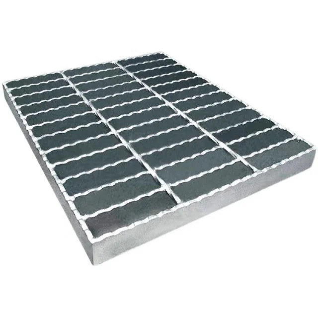 Custom hot dip galvanized welded steel metal grating steel deck grating walkway galvanized bar steel grating cover floor