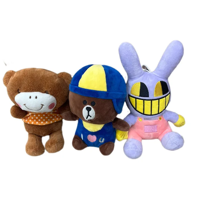 Hot Sale Custom Cartoon Animal Plush Toy Cute Soft Embroidered Stuffed Doll Super Soft Polyester Fabric Gift for Kids ODM