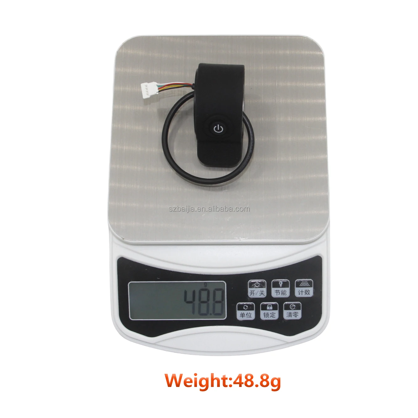 Escooter Portable Thumb Throttle Scooter Speed Accelerator with On/off Button for KUGOO S1 PLUS Parts Electric Scooter parts