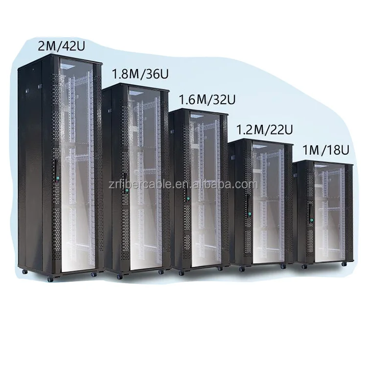 Data Center Server 19 Inch 4U 6U 9U 12U 15U 18U 22U 26U 27U 32U 36U 42U 47U Network Rack Communication Server Network Cabinet