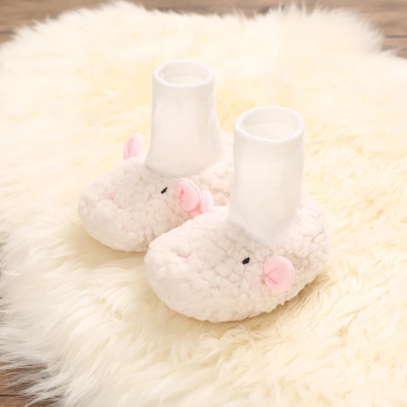Winter New arrival 3d cute animals print warm boots baby walking boots for boys and girls 2020