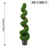 Light Pine Green Tall Slim Taper Spiral Pine Tree (150cm/4.92ft)