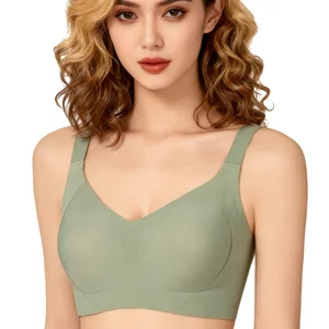 Large Size XXX Sexy Women's Anti-Wrinkle Corset Bras Hot Push-up Gather Brassier Cup Anti-Sagging Bra for Women Large Breasts