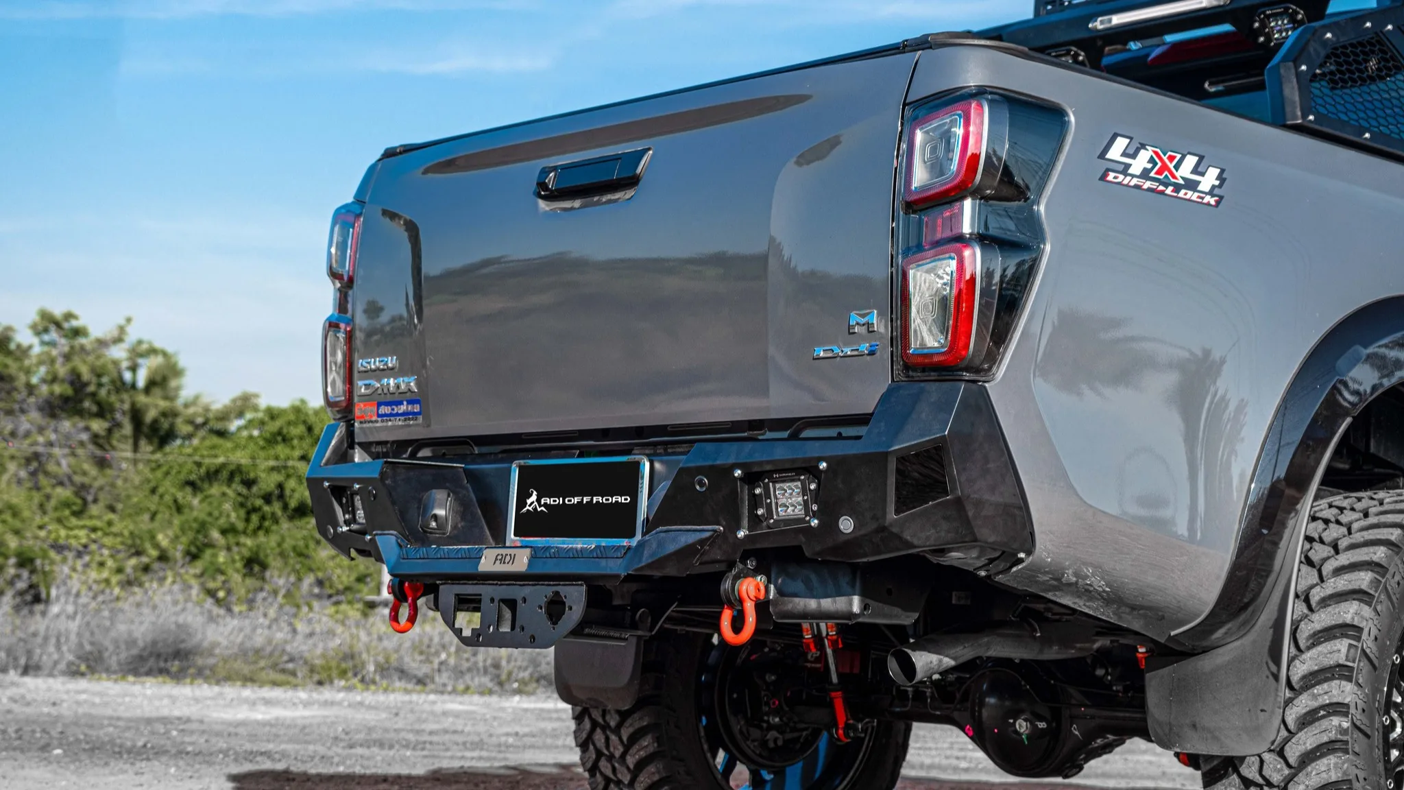 New! B08 Model Pickup Truck Ute 4x4 Steel Rear Bumper Car Bumper