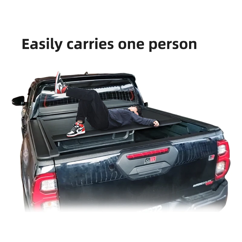 Wholesale Waterproof Power Truck Tonneau Cover Electric Roller Shutter Pickup Bed Cover for Toyota Hilux Revo manufacture