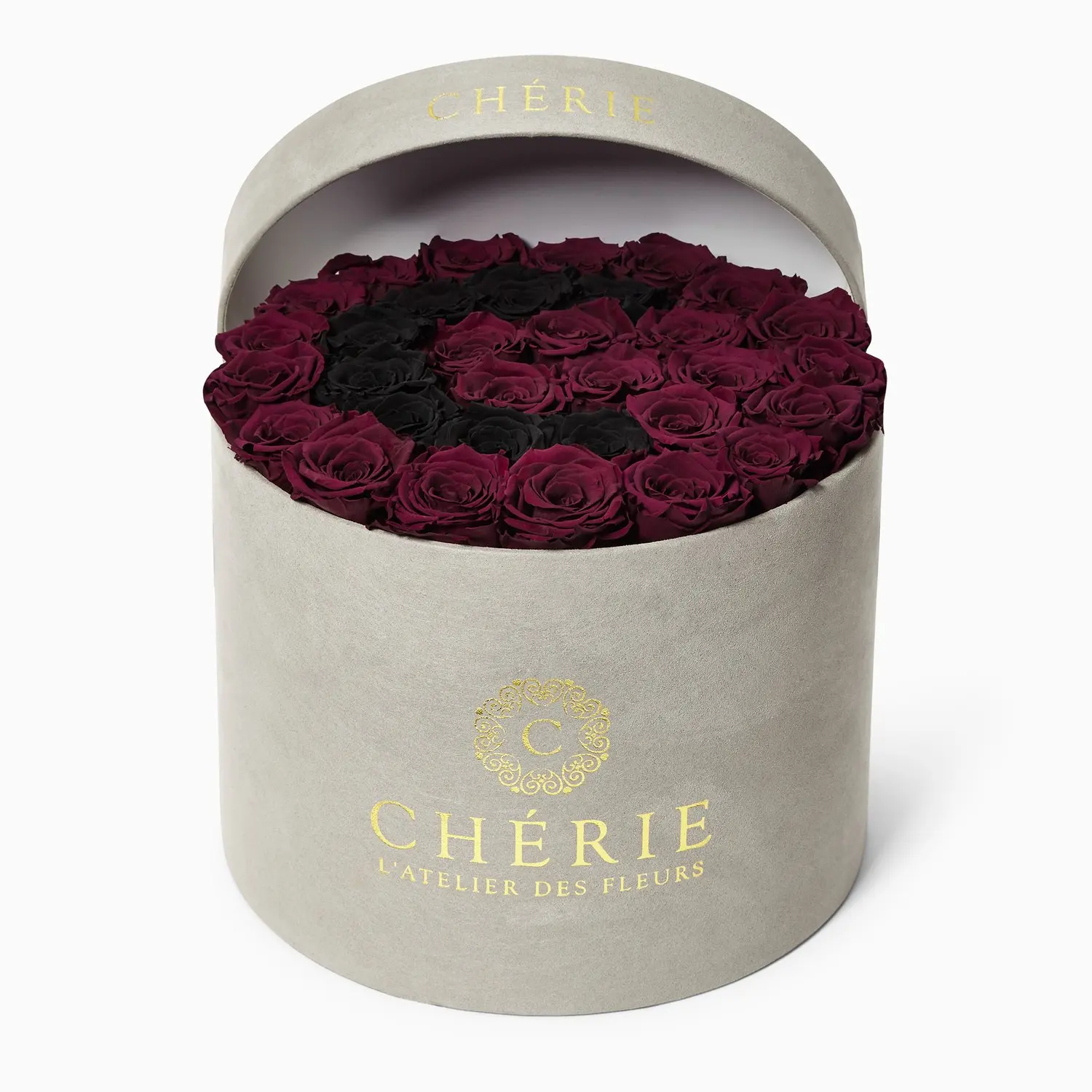 Luxury Square Round Velvet Flower Gift Box For Flowers China Wholesale ...